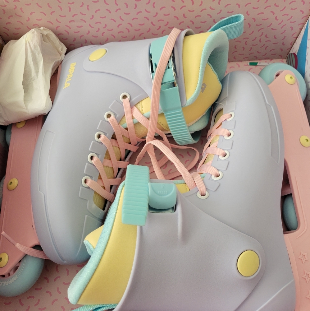 COPY - Impala inline skates fairy floss NIB